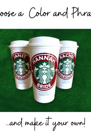 Personalized Starbucks Cup The Ultimate Gift for Coffee Enthusiasts and Educators