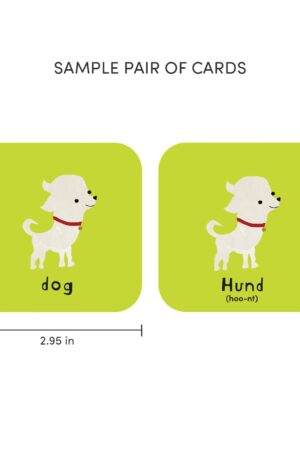 Minilingo Bilingual Flashcards for Kids | Fun and Educational German-English Learning