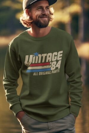 Timeless 40th Birthday Tribute Vintage 1984 T-Shirt, A Nostalgic Throwback