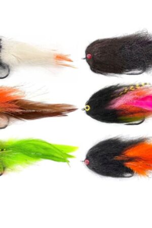 6-Pack Streamers The Ultimate Fly Fishing Lures for Pike, Musky, Trout, and Largemouth