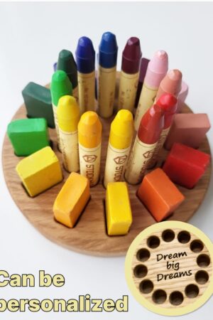 Stockmar Crayon Holder Organize Your Child's Art Supplies with Style