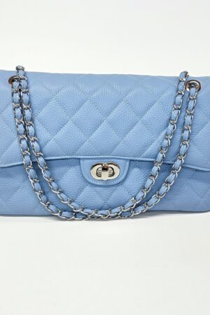 ETERNAL DIAMONDS The Epitome of Elegance - Genuine Leather, Quilted Shoulder Bag, Convertible Crossbody