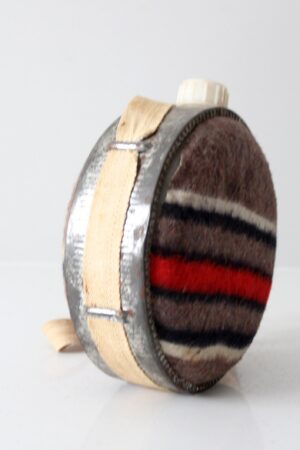 Vintage Saddle Blanket Canteen A Timeless Companion for Your Adventures