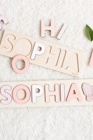 Personalized Name Puzzle A Fun and Educational Gift for Toddlers