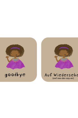 Minilingo Bilingual Flashcards for Kids | Fun and Educational German-English Learning