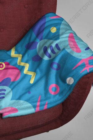 Cozy Wooper Fleece Blanket Snuggle Up with Your Favorite Pok?mon