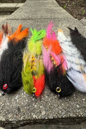 6-Pack Streamers The Ultimate Fly Fishing Lures for Pike, Musky, Trout, and Largemouth