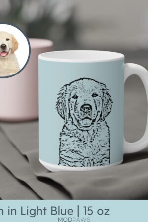 Personalized Pet Mug Sip with Your Furry Friend's Charm