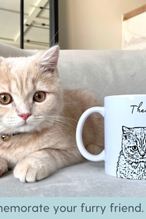 Personalized Pet Mug Sip with Your Furry Friend's Charm