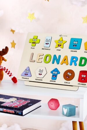 Personalized Name Puzzle Unique Baby Gift for Toddlers, Showers, and Birthdays