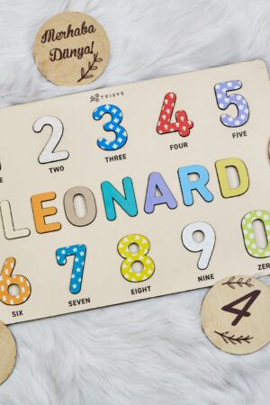 Personalized Name Puzzle Unique Baby Gift for Toddlers, Showers, and Birthdays