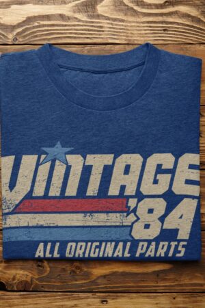 Timeless 40th Birthday Tribute Vintage 1984 T-Shirt, A Nostalgic Throwback