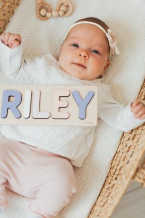 Personalized Name Puzzle A Unique Baby Shower Gift for Toddlers and Preschoolers