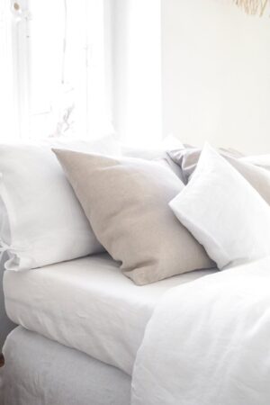 Luxurious Stonewashed Linen Duvet Cover Indulge in the Softness of Nature