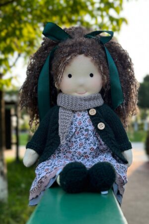 Waldorf Doll Organic Cotton Rag Doll, Perfect Gift for Kids, Collectors, Weddings, and Birthdays, Presented in an Exquisite Box