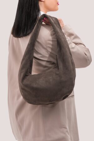 Luxurious Suede Hobo Bag The Epitome of Style and Functionality