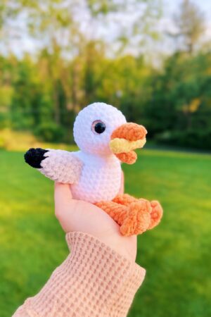 Swift the Seagull Crochet Your Own Coastal Companion