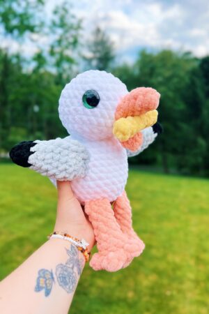 Swift the Seagull Crochet Your Own Coastal Companion