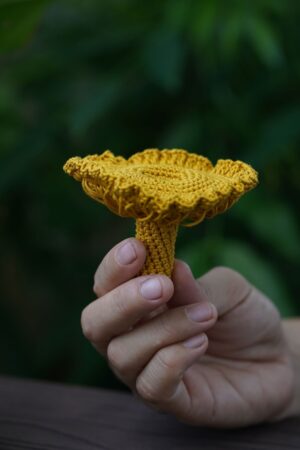 Enchanting Crochet Mushroom A Whimsical Plush Toy for Kids and Home Decor