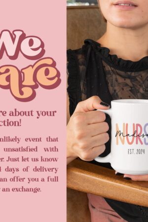 Personalized Nurse Coffee Mug A Heartfelt Tribute to the Healthcare Heroes