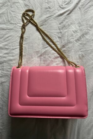 Bvlgari Serpenti Forever Pink Leather Shoulder Bag