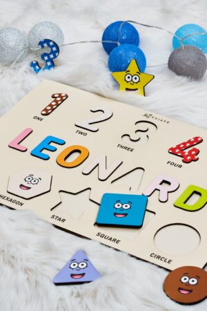 Personalized Name Puzzle Unique Baby Gift for Toddlers, Showers, and Birthdays