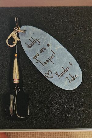 Personalized Fishing Lure The Perfect Father's Day Gift for Dad