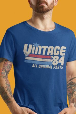 Timeless 40th Birthday Tribute Vintage 1984 T-Shirt, A Nostalgic Throwback