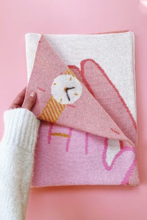 Snuggle Up with Our Ultra-Soft Knit Baby Blanket The Perfect Gift for New Parents and Cozy Nursery Decor