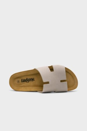 Sandstone Beige Cork Sandals for Men Elevate Your Style with Comfort and Luxury