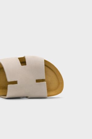 Sandstone Beige Cork Sandals for Men Elevate Your Style with Comfort and Luxury