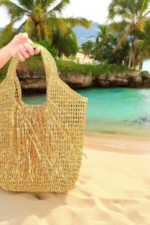 Raffia Crochet Tote The Perfect Summer Accessory for Beach, Shopping, and More