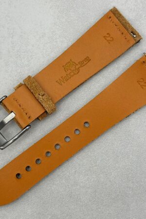 Sand Tan Suede Watch Strap Elevate Your Timepiece with Comfort and Style