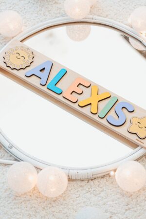 Personalized Name Puzzle A Fun and Educational Gift for Toddlers