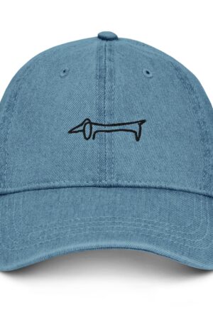 Dachshund Picasso Cap Embroidered Sausage Dog Hat for Dog Lovers, Puppy Owners, and Dog Moms