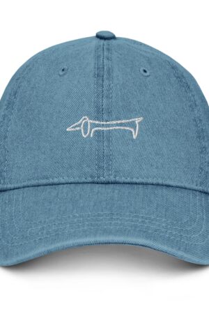 Dachshund Picasso Cap Embroidered Sausage Dog Hat for Dog Lovers, Puppy Owners, and Dog Moms