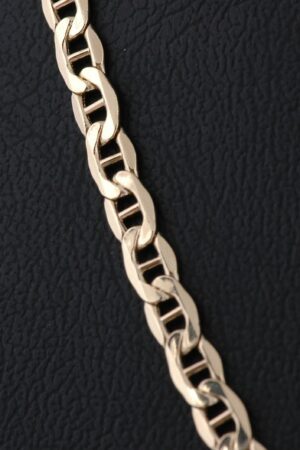 14K Solid Gold Mariner Chain A Timeless Treasure for Chain Lovers