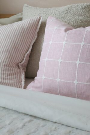 Plush Comfort Rosie Baby Pink Cushion for Sweet Dreams and Cozy Moments