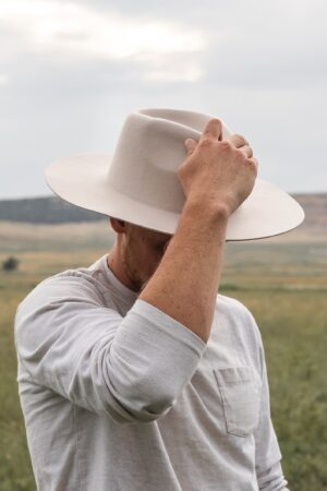 Personalized Cowboy Hat Wide-Brimmed Fedora for Cattlemen, a Perfect Father's Day Gift