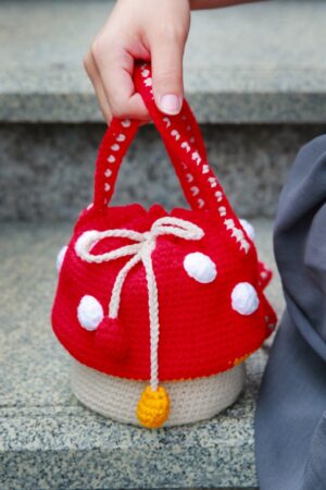 Enchanting Crochet Mushroom Bag A Whimsical Gift for Nature Lovers