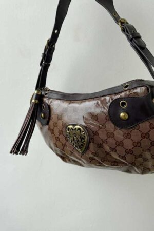 Vintage Gucci Monogram Canvas Bag Timeless Elegance and Heritage