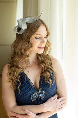 Exquisite Bridal Fascinator Adorn Your Special Day with Sculptural Elegance