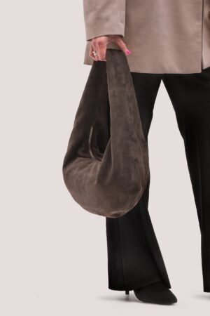 Luxurious Suede Hobo Bag The Epitome of Style and Functionality