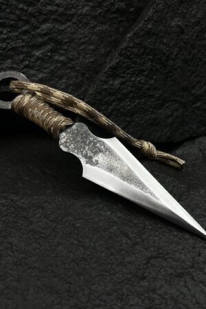 Handcrafted Throwing Knife Precision-Forged for Hunting, Camping, and Tactical Use