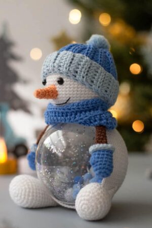 Amigurumi Christmas Snowman Crochet a Festive Holiday Decoration