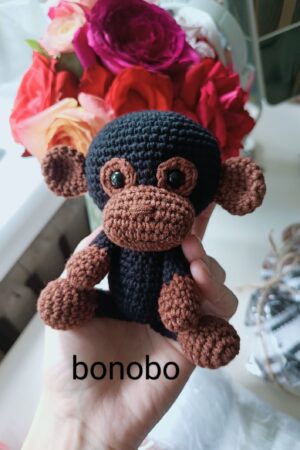 Adorable Handmade Monkey Stuffed Toy Personalized Gifts for Kids, Baby Showers, and Christmas