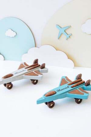 Personalized Wooden Airplane Toys Soar into Imaginative Adventures for Boys and Toddlers