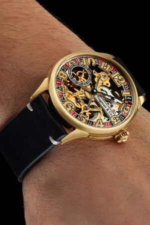 Time to Gamble Elevate Your Style and Luck with the Ultimate Roulette, Poker, and Casino Watch for Men