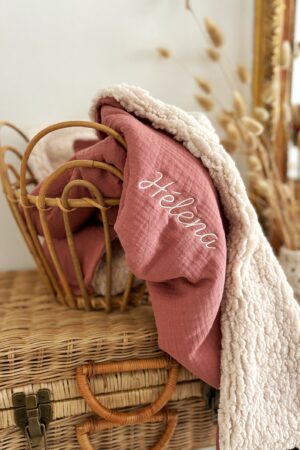 Ultra-Soft Cotton Gauze Baby Blanket The Perfect Birth Gift for Snuggly Comfort