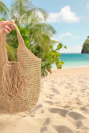 Raffia Crochet Tote The Perfect Summer Accessory for Beach, Shopping, and More